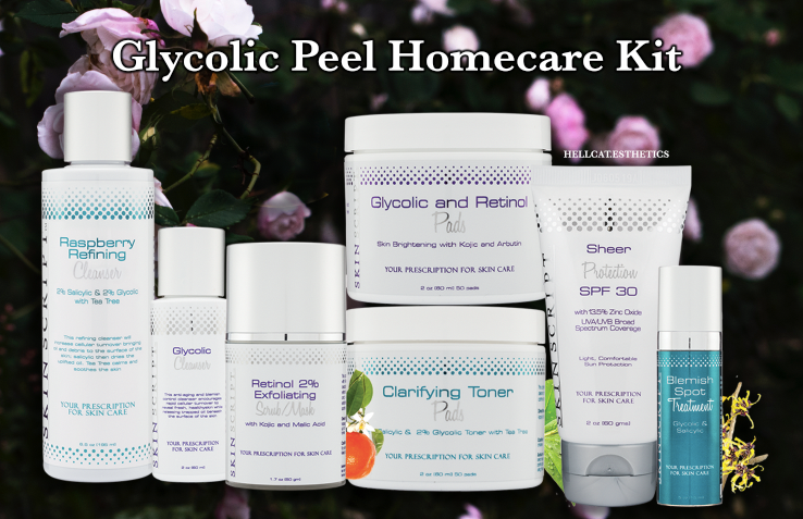 Glycolic Peel Homecare Kit